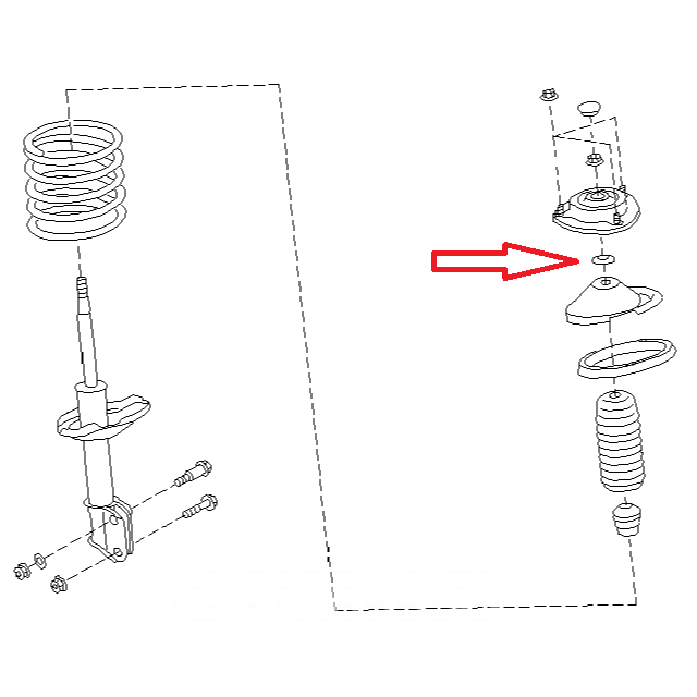 Conical Washer (Front Suspension) - Image 2