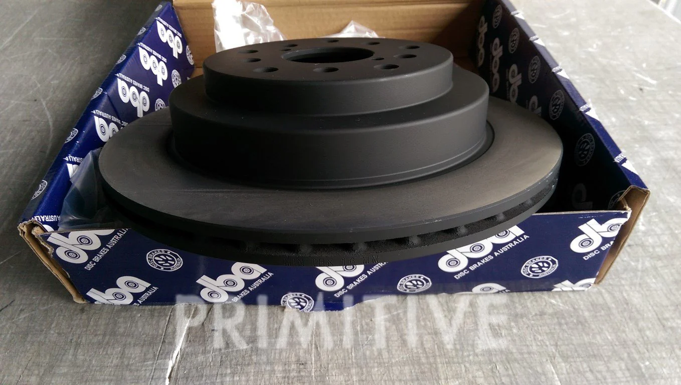 DBA/KNS 4K Rear Rotor, Non-STi 2-pot - Image 5