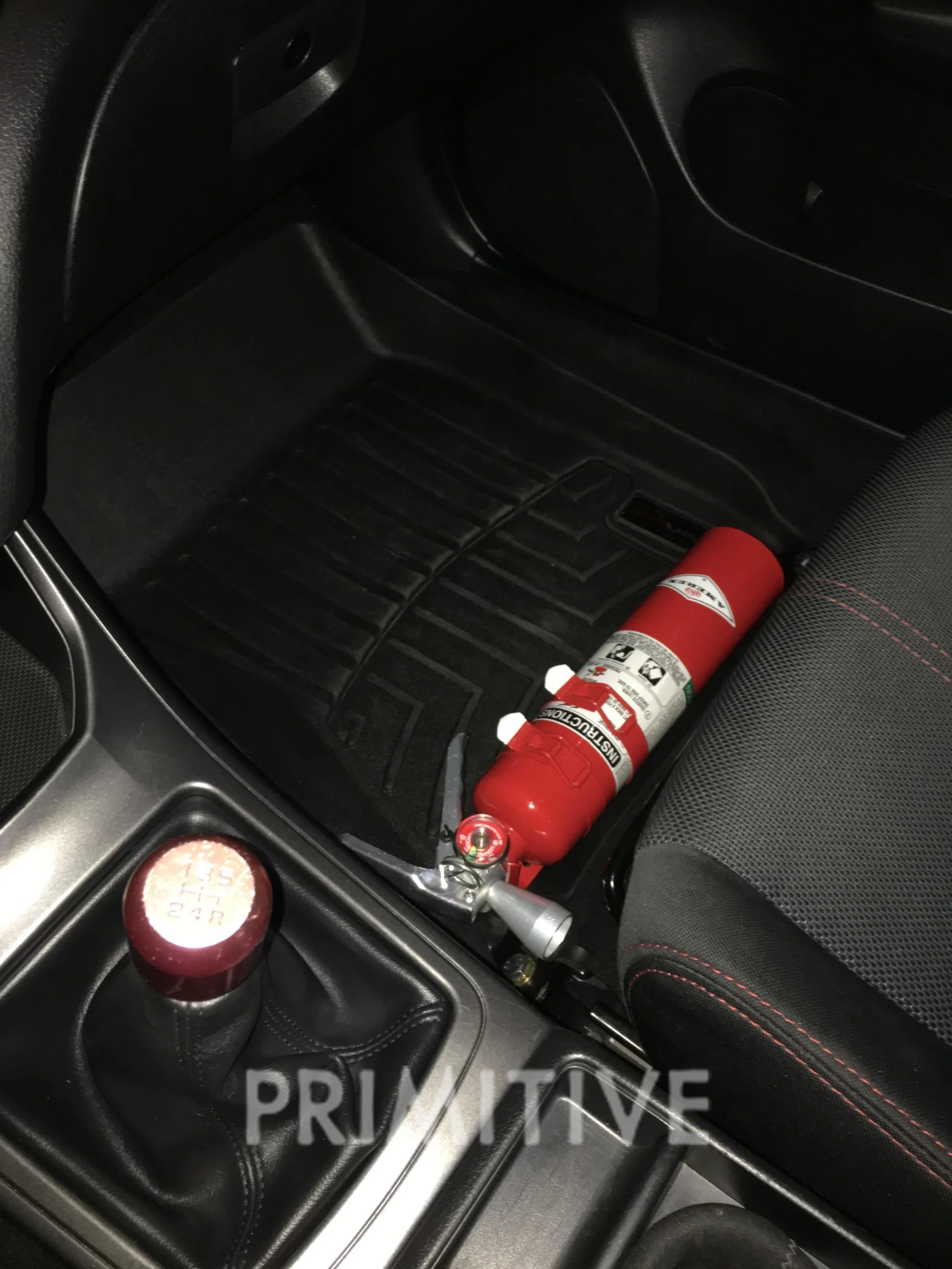 Fire Extinguisher Seat Bracket Mount - Image 4