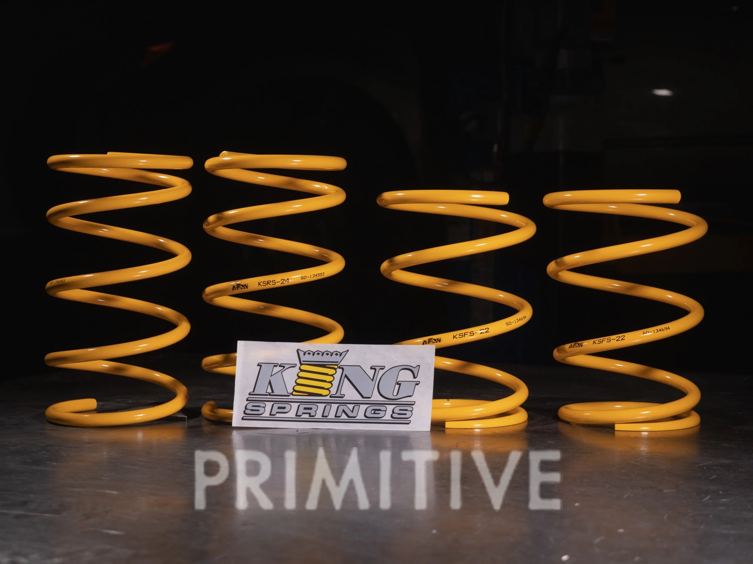 King 1.6" Lowering Springs 2002-2003 Impreza/WRX