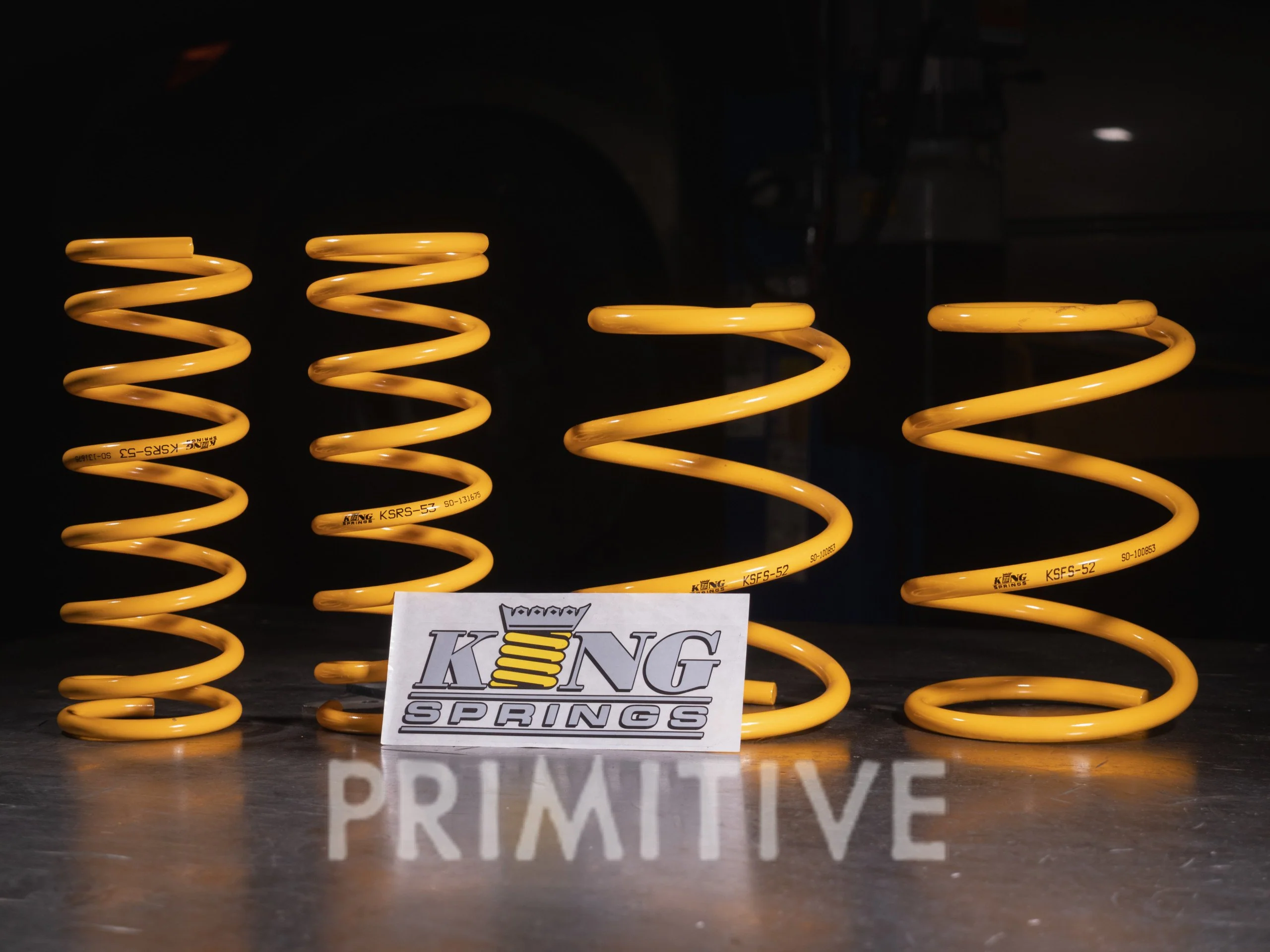 King 1.6" Lowering Springs 2008-2016 Imp & 08+ WRX/STi