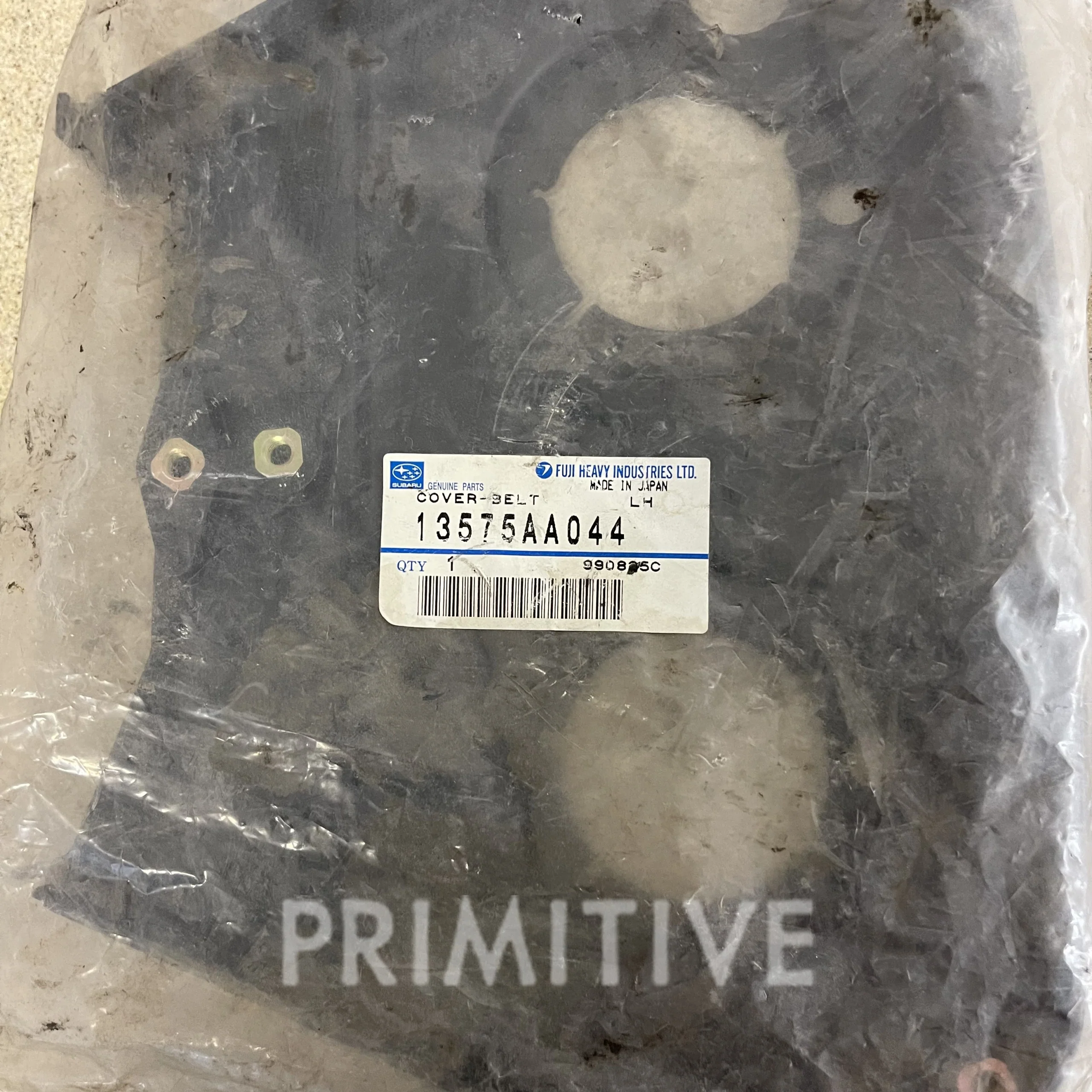 *New* Engine Timing Cover. Belt NO.2. Cover Timing Belt (Left) 13575AA044 - Image 3