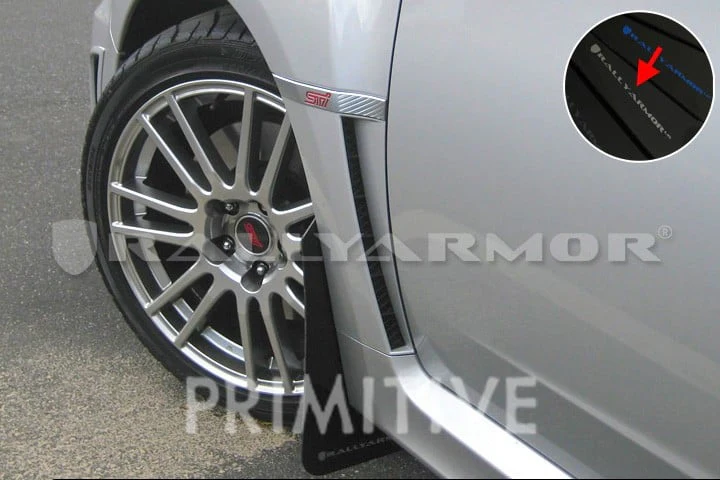 Rally Armor Mud Flaps 2011-2014 WRX & STi Sedan - Image 3