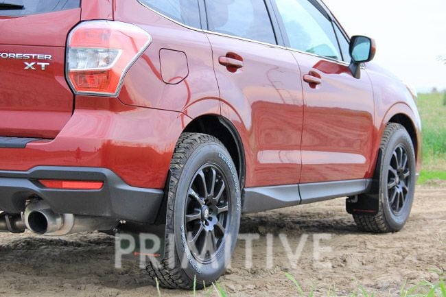 Rally Armor Mud Flaps for 2014 - 2018 Forester