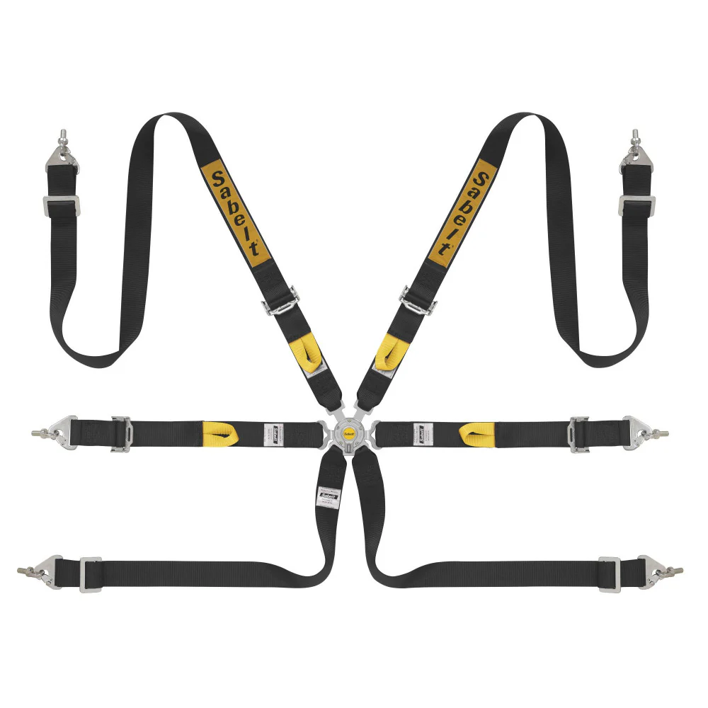 Sabelt Steel Series 2" Rally 6 Point Harness