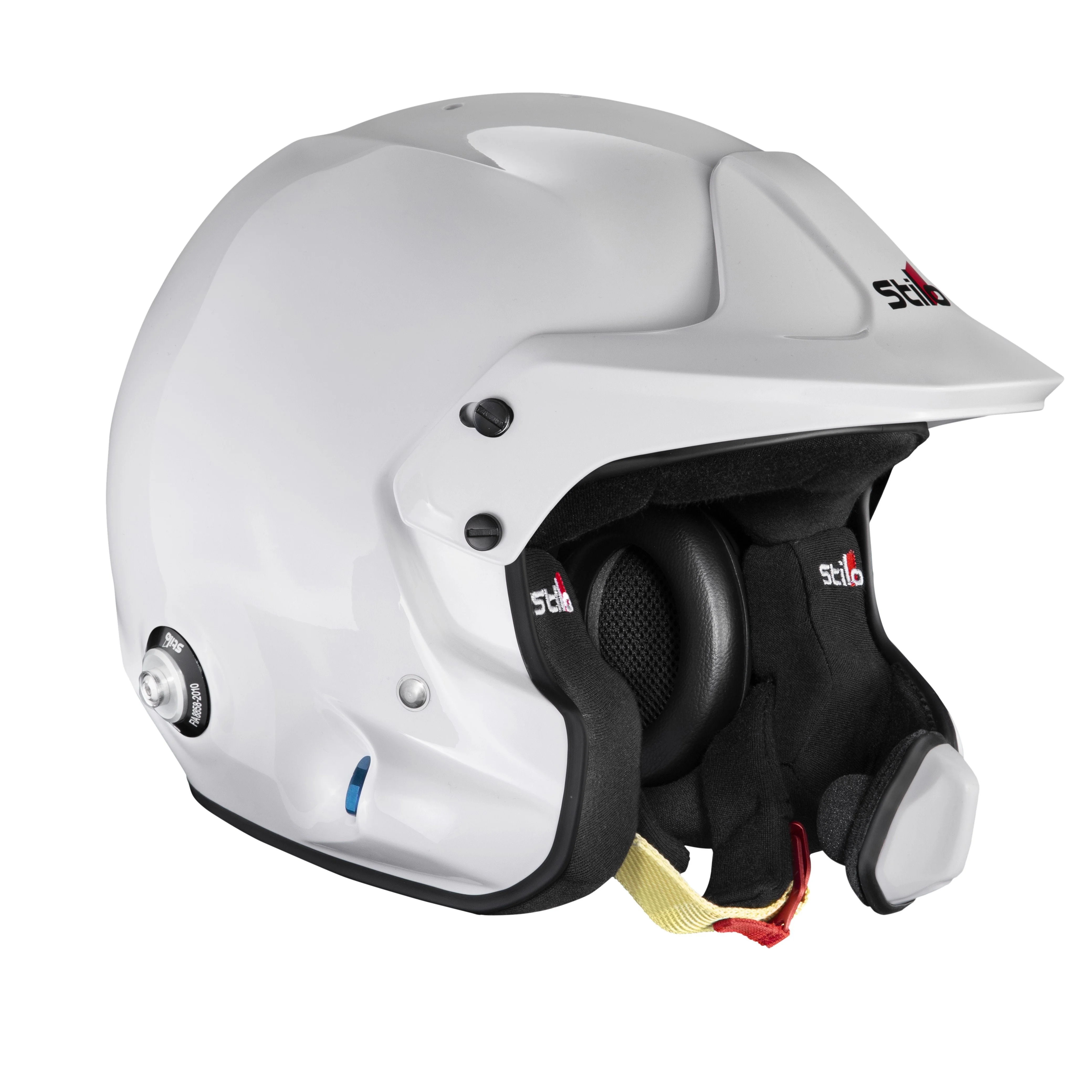 Stilo Venti4 WRC White Composite Rally Helmet - Image 2